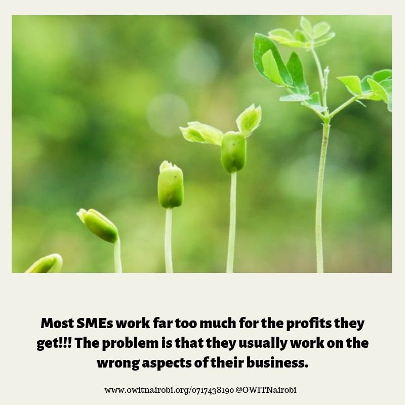 OwitKenya's tweet image. The problem with SMEs is not that their owners aren&apos;t working hard enough ....
#BuildingProcesses #ThrivingBusinesses