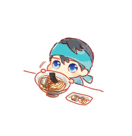 「何かを持っている 麺」のTwitter画像/イラスト(古い順)
