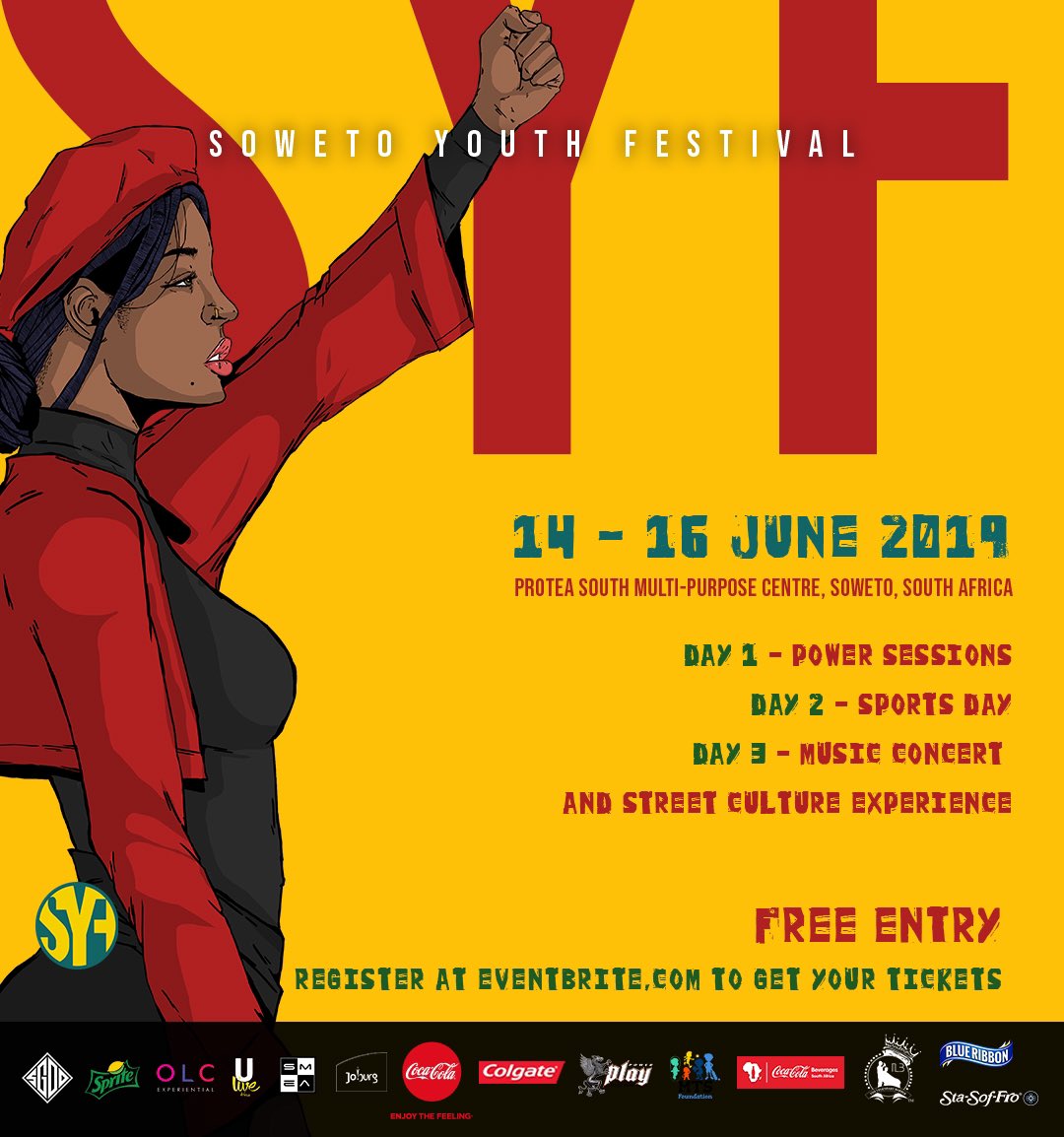 SGOD_ZA's tweet photo. #SYF2019 TICKETS NOW LIVE. REGISTER FOR A FREE TICKET BY  CLICKING ON THE LINK BELOW AND FOLLOWING INSTRUCTIONS ✊🏿

👉🏿 https://t.co/mM5MpUVhS3… 

STAY POSTED FOR MORE INFORMATION DROPPING SOON
 #THEPOWERISOURS 🇿🇦 https://t.co/EXkpf509XK