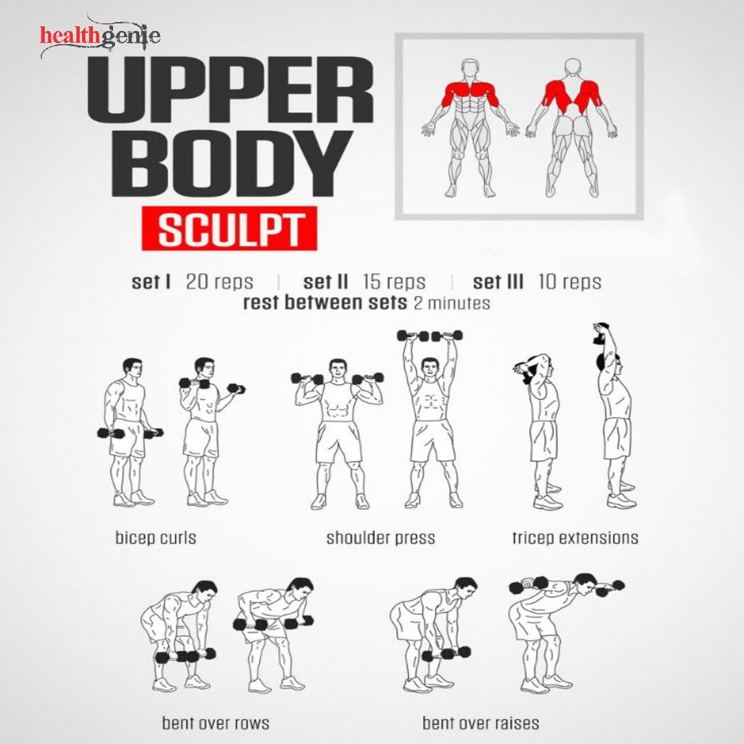 Upper body workout training at home.... #upperbody #fitness #gym #