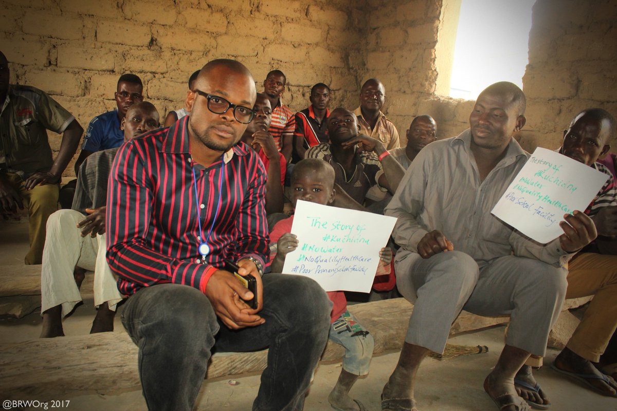 BRWorg's tweet photo. 18 Feb 2017,  #TrackingNeeds team of @BRWOrg was in Kuchidna Community, Kubusu, Karu LGA, #Nasarawa State for research &amp; groundtruthing over their urgent capital needs. 3000 residents w/out access to clean water, electricity &amp; dilapidated healthcare &amp; primary school facilities. https://t.co/gIU6diYId5