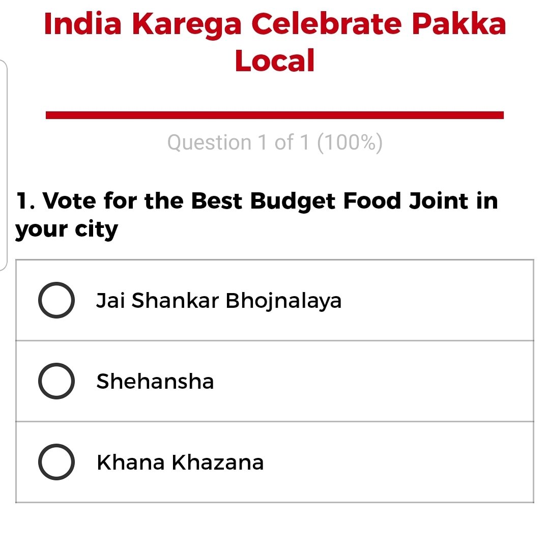 RJBhumika14's tweet photo. Hey ppl of prayagraj..📣
It's time to make your favourite win the #Pakka_Local_Festival♥️ #Red_FM_Ka_Thappa😁
First Category hai #Best_Budget_Food_Joint ki aur Nominations aapko niche👇 dikh hi rahein honge..🖐️ So Download #Red_FM india App..& Vote for Your Favorite..🤘🥁 https://t.co/9XL4hFBAnt