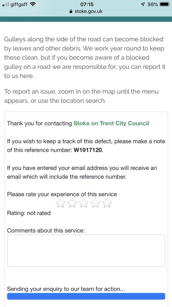 MichelleBowdery's tweet photo. @SoTCityCouncil @stokehighways I reported before and after this but only screenshot this ref, it’s getting ridiculous now because I’ve contacted the council numerous times over the phone and keep getting fobbed off https://t.co/75o96itYjJ