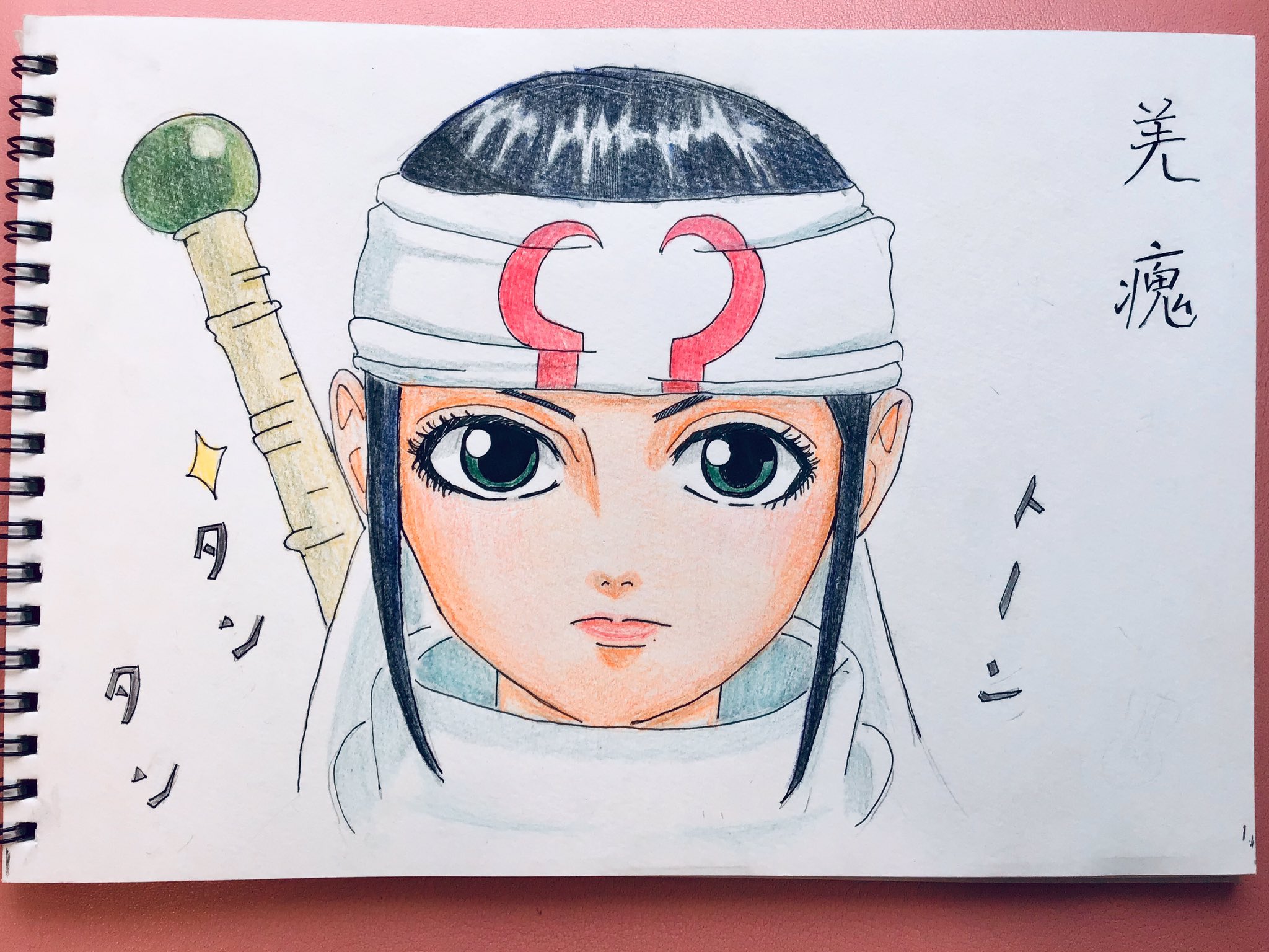 Rikka この前描いたのに色を塗ってみました キングダム イラスト キョウカイ 羌瘣 絵描きさんと繋がりたい T Co E5g5p5b574 Twitter