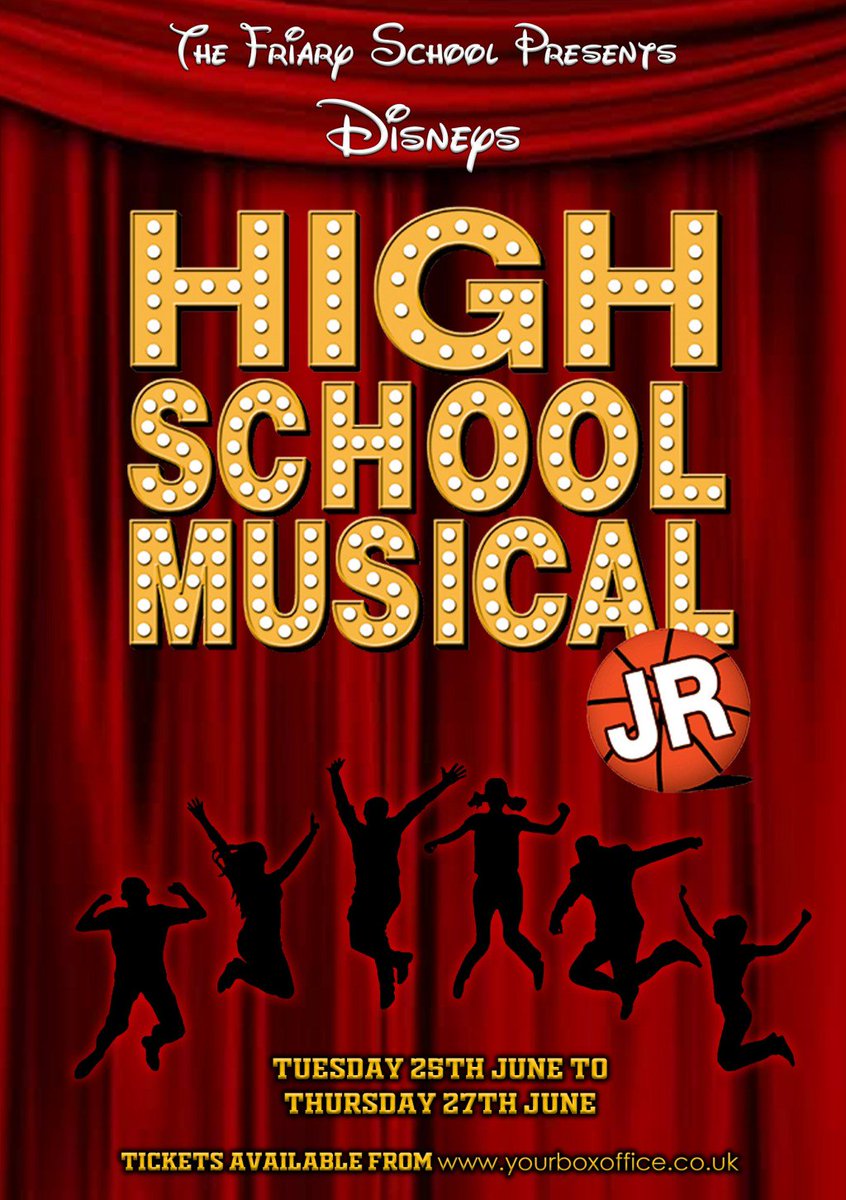 High School Musical – Tickets Available friaryschool.com/2019/06/10/hig…
