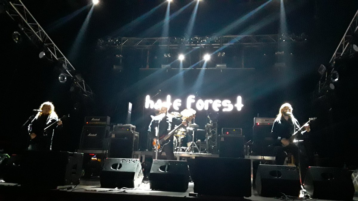 Alaskan45's tweet image. Probabaly the first and last time seeing the mighty HATE FOREST at their home in Kharkov. #kharkov #hateforest #metaleast #ukraine #blackmetal