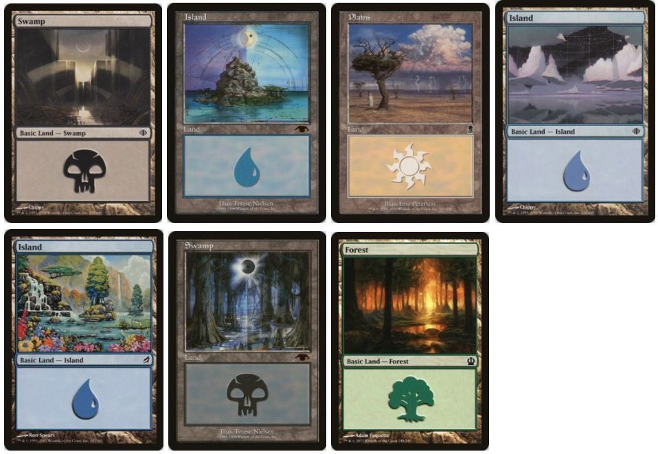 Terese Nielsen Guru Forest 森 プレイマット MTG Terese