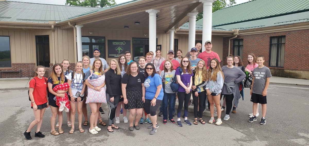 spencerchurch's tweet image. Pray for the group of Spencer Christian Teens as they leave for Johnson University for Christ in Youth #myscc