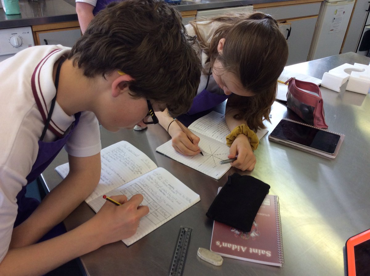 SaintAidansFood's tweet photo. Year 9’s are experimenting with starch today. They are using viscosity charts to check how thick the sauce is and using sensory testing. #foodscienceinaction https://t.co/UYKVU7J0cc