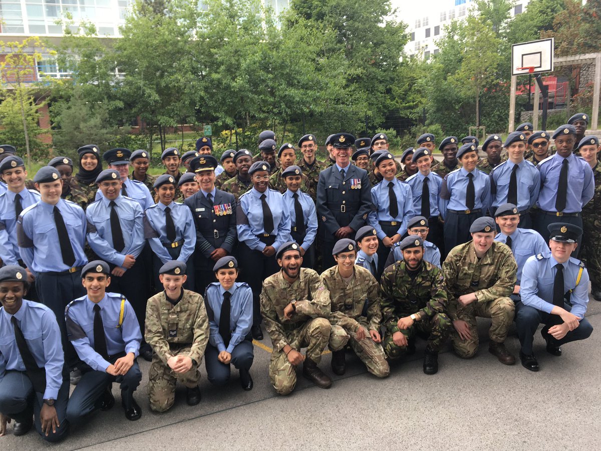 The SWO and I had the privilege of reviewing the Air element of the Aston University Engineering Academy <a href="/AUEA_UTC/">AUEA</a> CCF <a href="/AUEA_CCF/">David Chapman</a> today. In just 2 years it has gone from start up to over 100 members, all of whom are role models of RISE principles. Truly inspiring.