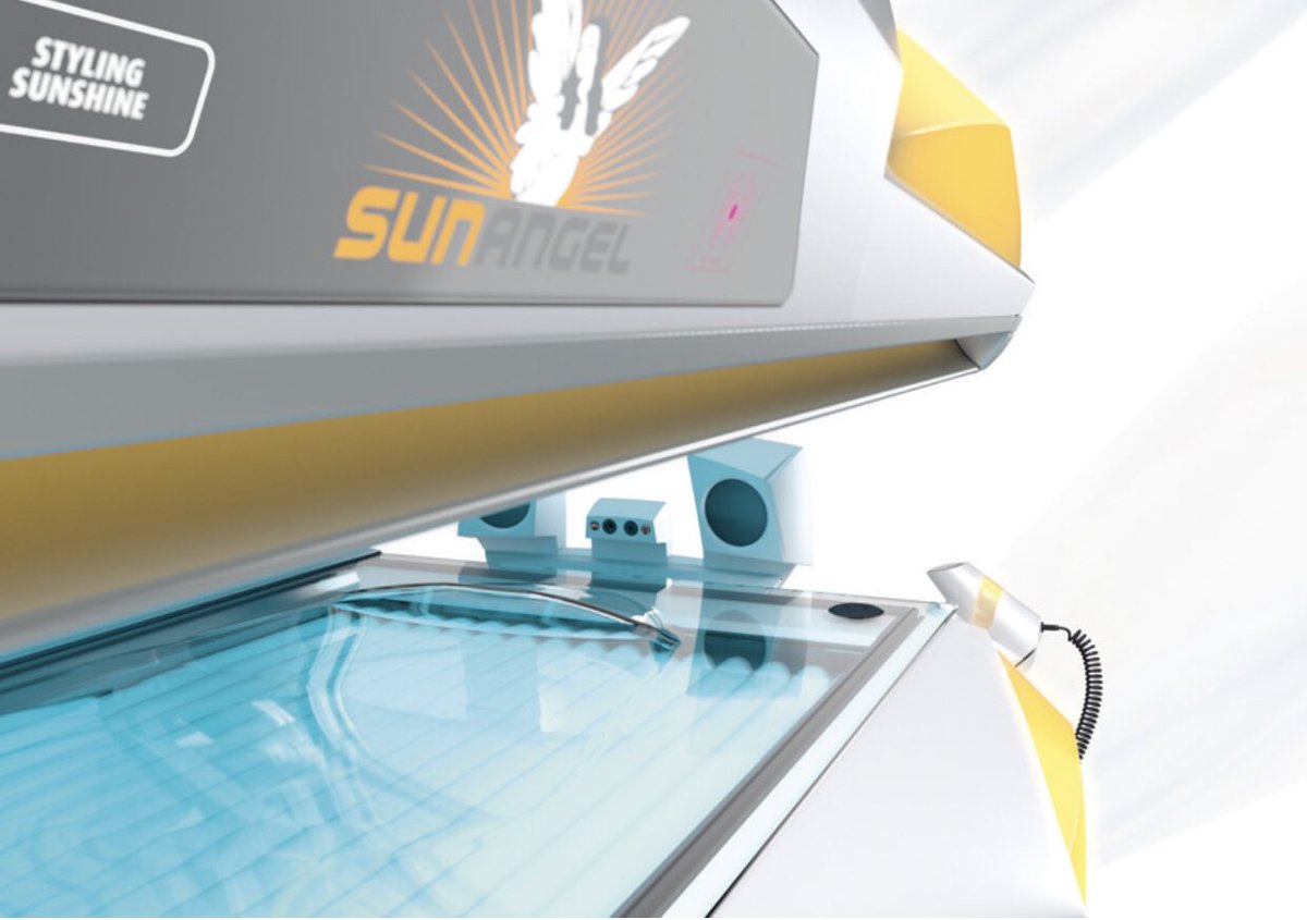 Fakin_It's tweet image. Let our SunAngel brighten your day ☀️ #RETUBED #cockfosters #safetanning #tanningbed #tanningtime #tanoclock⏱️💥