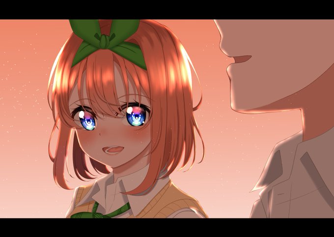 由木ヨシキ＠C106南1【n-14b】さんがTwitterに投稿した中野四葉(五等分の花嫁)のイラスト。