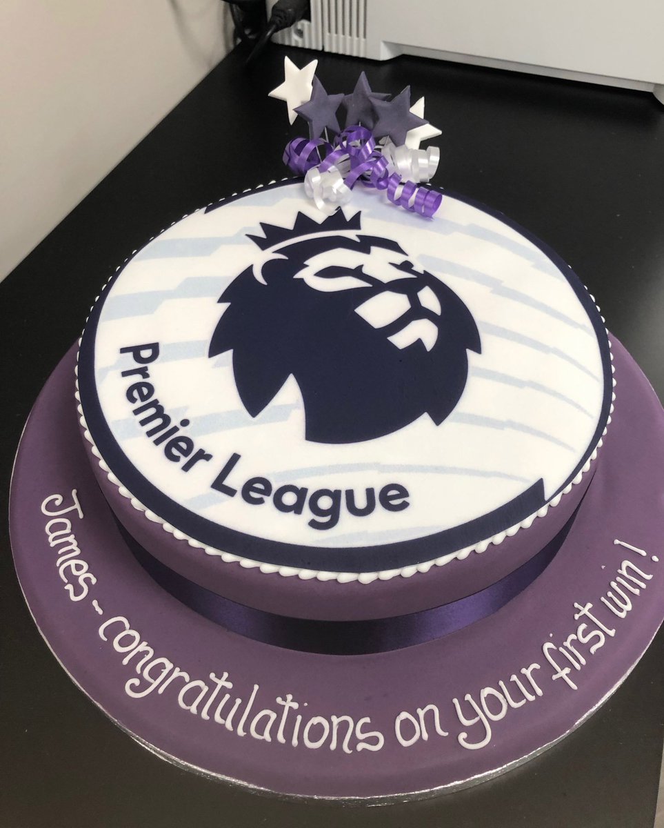 Parkeray's tweet image. Congrats to our ‘Newbie’ Estimator James Daniels for scoring his first project win for The Football Association Premier League, we celebrated with cake naturally! 👌#parkeraypeople #projectwins #itsateamsport