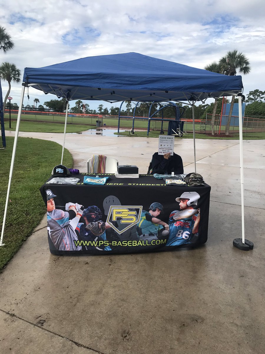 PSBaseballinc's tweet photo. First Data’s Gate/ Booth is up and running for today’s games!! #PlayBall #TheBestPlayHere #PBC #FDMETS https://t.co/5DgoWKy3gy