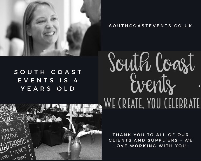 We are 4! 🥂 
We’re so lucky to work with such amazing clients, suppliers and supporters! 

#eventplanner #businessbirthday #dorsetbusiness #southcoastevents #weare4