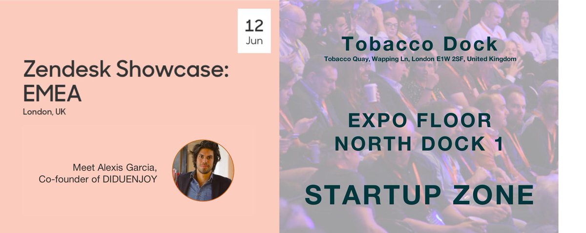 <a href="/didUenjoy/">diduenjoy</a> will be attending one of the biggest #cx event in London next wednesday (12th of june): the <a href="/Zendesk/">Zendesk</a> Showcase EMEA. Register here 👉 zendeskshowcase.com/london/ #zendeskshowcase #zendeskaimelafrance.