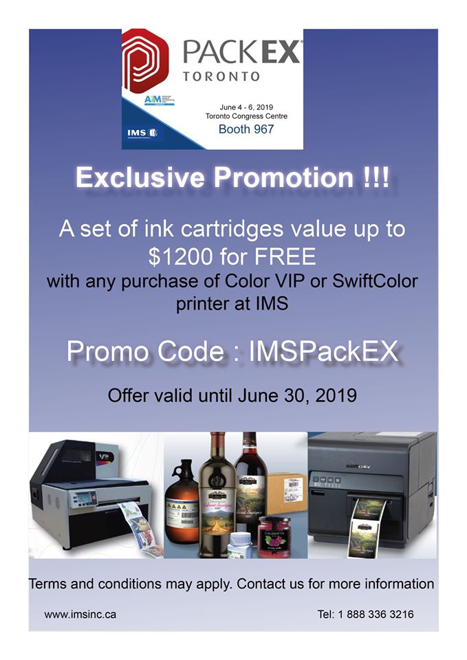 Do not miss our #exclusive #promotion! Contact us to learn more! #Label  #shrinksleeve