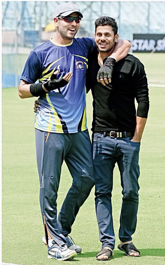 tiwarymanoj's tweet photo. My heart stopped 4 a bit after learnin about ur retirement @YUVSTRONG12 PaaG.Wish u a had better treatment during ur last phase of ur career,but never d less thank u 4 ur contributions 2 Indian Cricket.Wat an inspirational figure u r,I guess u won’t even know it.God bless always. https://t.co/0XYl0jStK8
