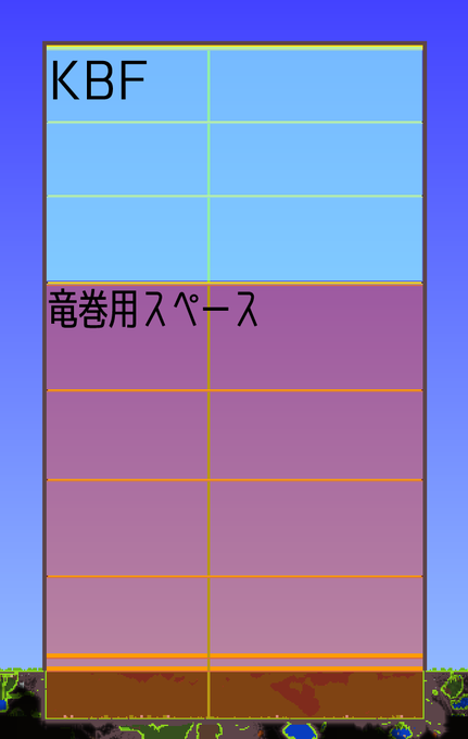 最高のマインクラフト 上テラリア 湧き範囲 最高のマインクラフト 上テラリア 湧き範囲