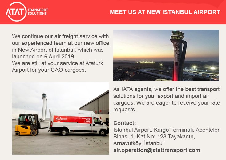 Meet us at New Istanbul Airport