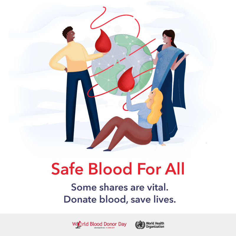The world over, we come together on 14th June to celebrate the selfless acts of voluntary blood donors.

Join @KNBTSOfficial at the closest blood bank in celebrating the everyday heroes in our lives. nbtskenya.or.ke/events/

<a href="/pledge25kenya/">#County48</a> <a href="/MOH_Kenya/">Ministry of Health</a> <a href="/garissahealth/">Garissa County Health Department</a>