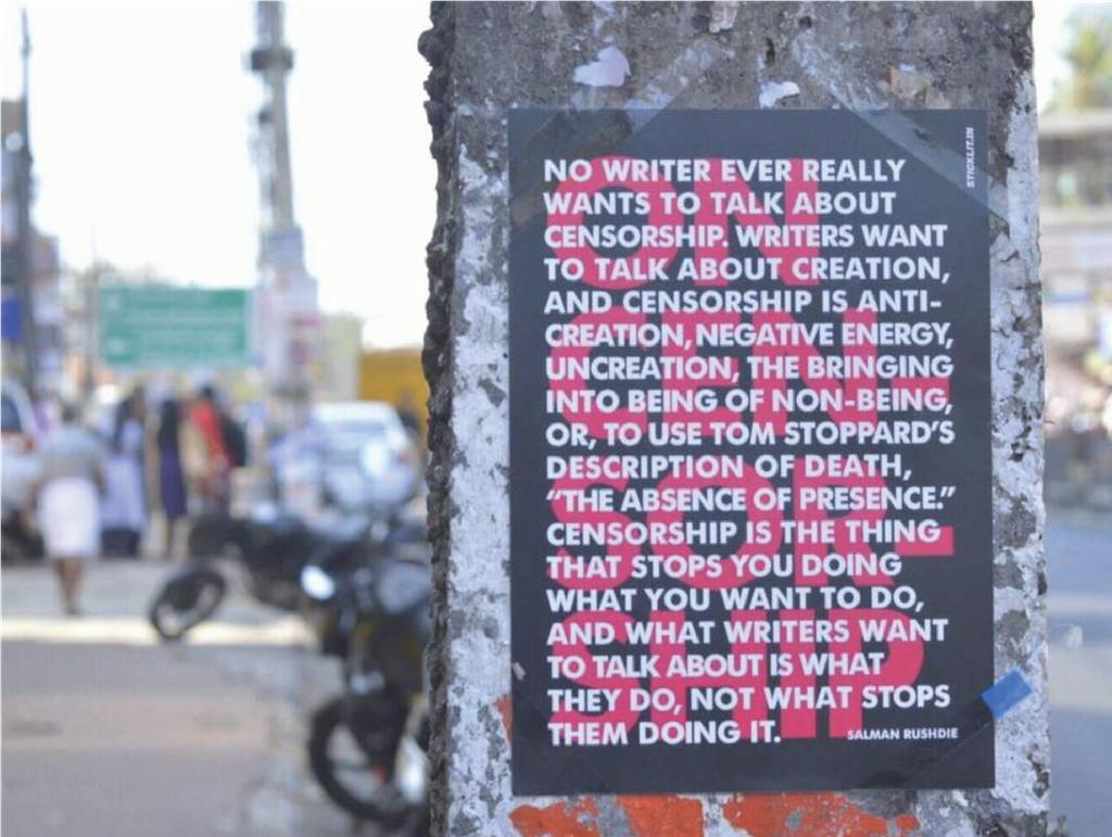 WEFBookClub's tweet photo. These artists created a huge open #library – and their idea’s gone global #StickLit @ShashiTharoor
https://t.co/z8jcJWTJ10 https://t.co/YAyCFjMU5L