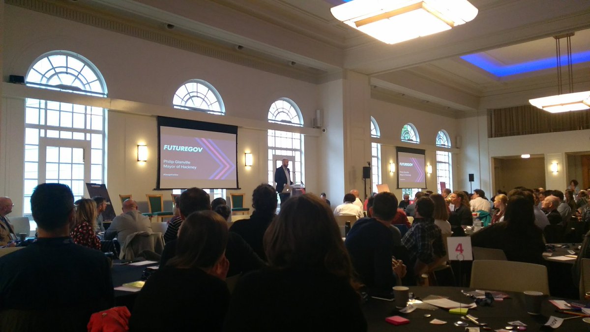 federicovaz's tweet image. Starting @FutureGov&apos;s #DesignForGov event at Hackney Town Hall
