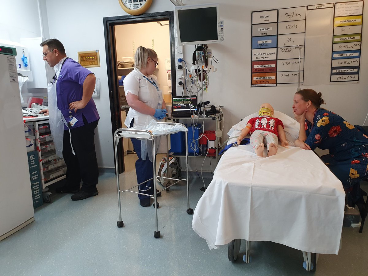 cazandal's tweet photo. Well done to the morning staff. Again great  diagnosis &amp; intiation of treatment needed given to Jonny. And another thanks for providing this in-situ training! #HappySimTech #simulationrocks #chftstaffrock @BeckyIsles1 @EDCHFT1 @CHFTNHS @AngelaHope21 https://t.co/yIOqSVsguK