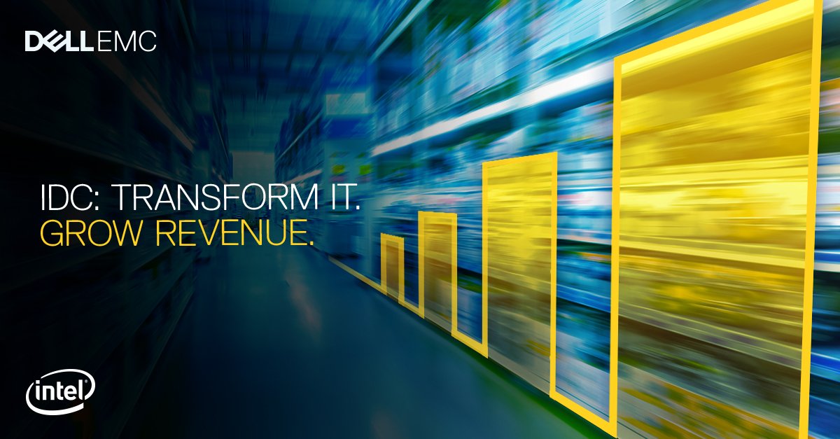 globologic's tweet photo. IDC: Transform IT and drive revenue gains. Dell EMC. See how  https://t.co/zods0bPzRG https://t.co/N5cMDN8GTI