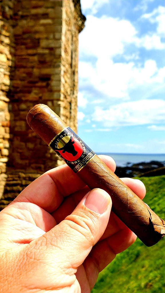 FyLCigars's tweet photo. Thanks to #FuerteFriend Ken Konkol for taking Fuerte y Libre to Scotland and showing off his mad camera skills. 

Smoke Strong, Live Free 
#FuerteyLibre #FYLCigars #FirstFuerte https://t.co/6DDMySd2wz