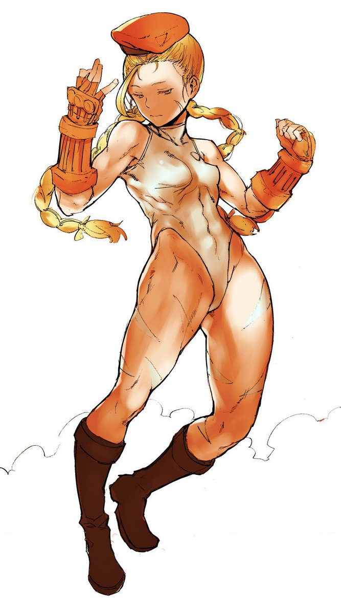 #pixiv今日のお題 #筋肉
ちょっと昔の絵 #キャミィ https://t.co/Vn9C2Xr1OS 