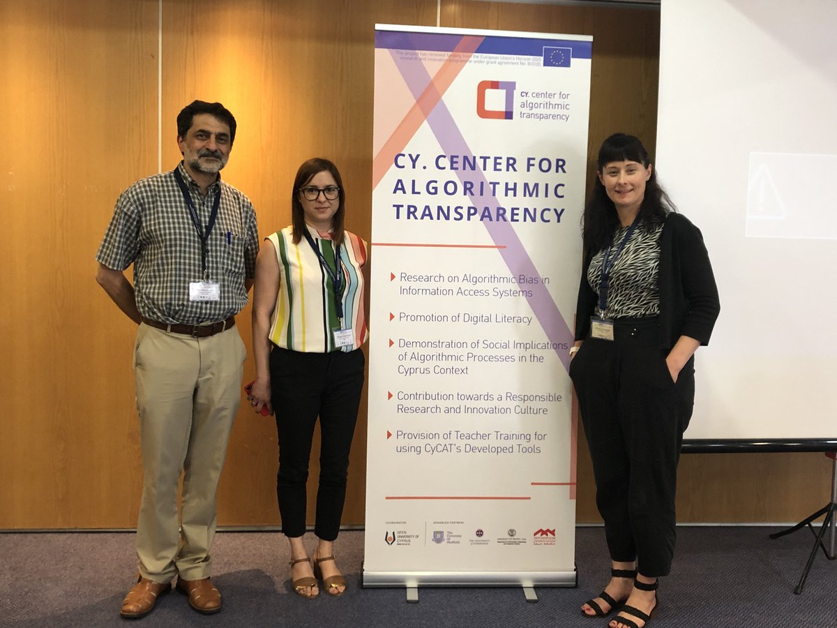 Special Thanks to Prof. Peter Brusilovsky <a href="/Peterpaws/">Peter Brusilovsky</a> @SciPitt <a href="/pawslab/">pawslab</a> and Member of the <a href="/CyCAT_EU/">CyCAT</a> External Advisory Board for his keynote talk and insights on “Interfaces for User-Controlled and Transparent Recommendations” in the context of #FairUMAP 2019 #Workshop <a href="/UMAPconf/">UMAP</a>