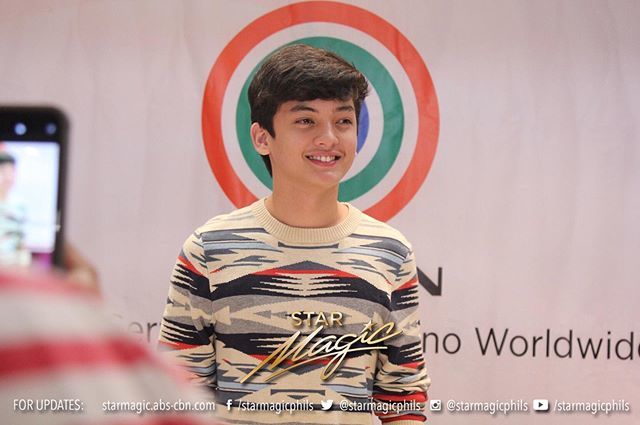 starmagicphils's tweet photo. Seth Fedelin during his contract signing with ABS CBN #TatakStarMagic https://t.co/9kUxq2CwcV https://t.co/ooD9KVweuh