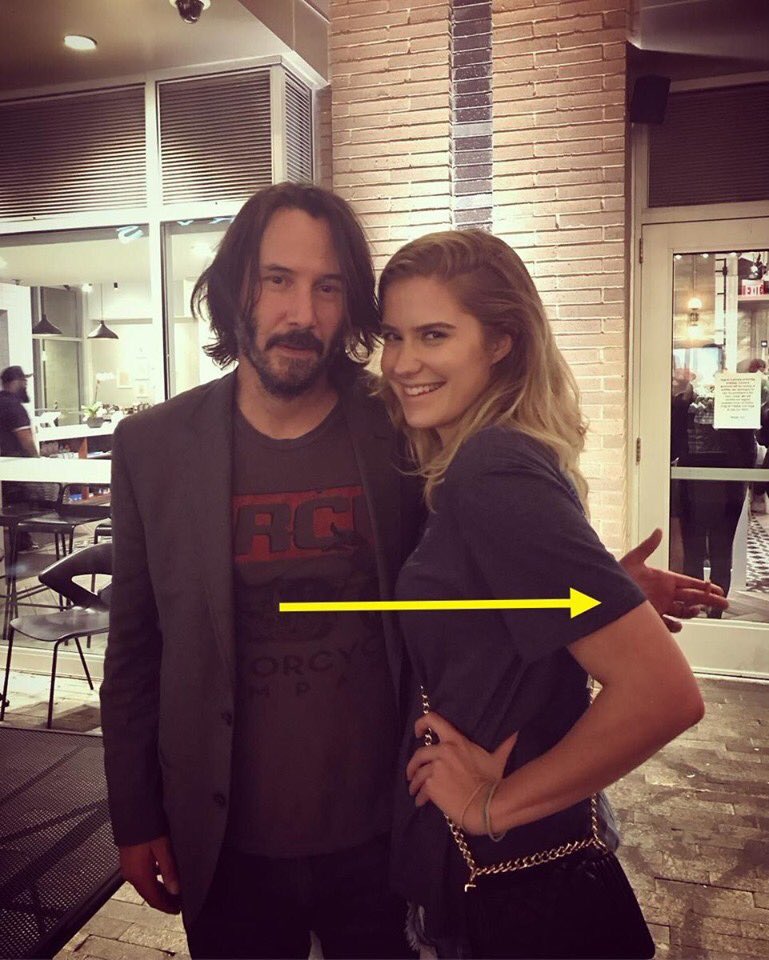 Jon_Favrou's tweet photo. ただでさえ好感度が高いキアヌ・リーブスにさらに追い打ちをかけるような写真が流出してた。 https://t.co/uRMAUhnT11