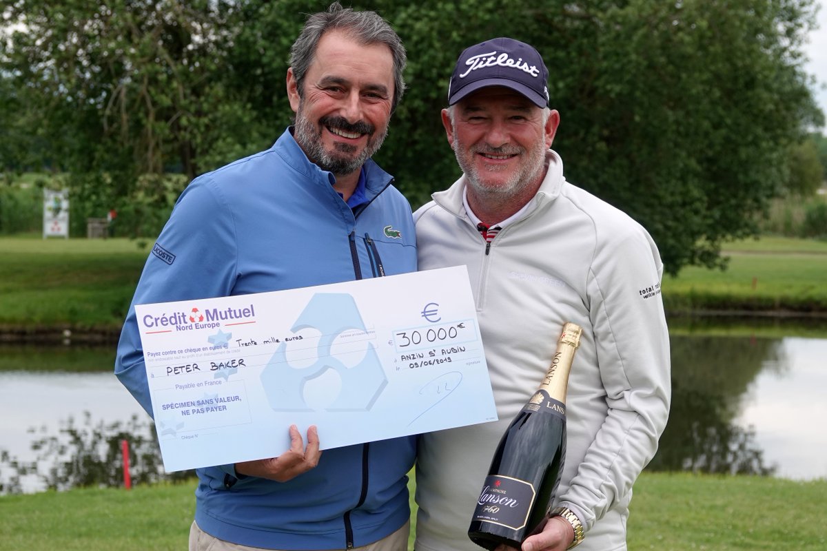 StaysureGolf's tweet photo. From everyone @staysure congratulations and thank you to @Jean_VDV for hosting a great tournament @Golfarras

The support of players &amp; sponsors like you is much needed and appreciated. 

We enjoyed a great week and a worthy winner in @peterbakergolf @StaysureTour 

#SeniorOpenHDF https://t.co/3nKh8jOGmr