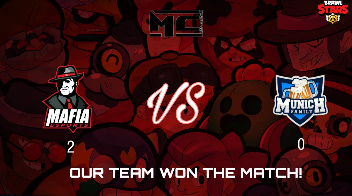 Last night, our  #BrawlStars team defeated the Munich Family  as part of the <a href="/CupMystery/">MysteryTeaCup</a> Major! With a score of 3:1 on the Bounty map and 3:0 at the Gem Grab.
#Esports