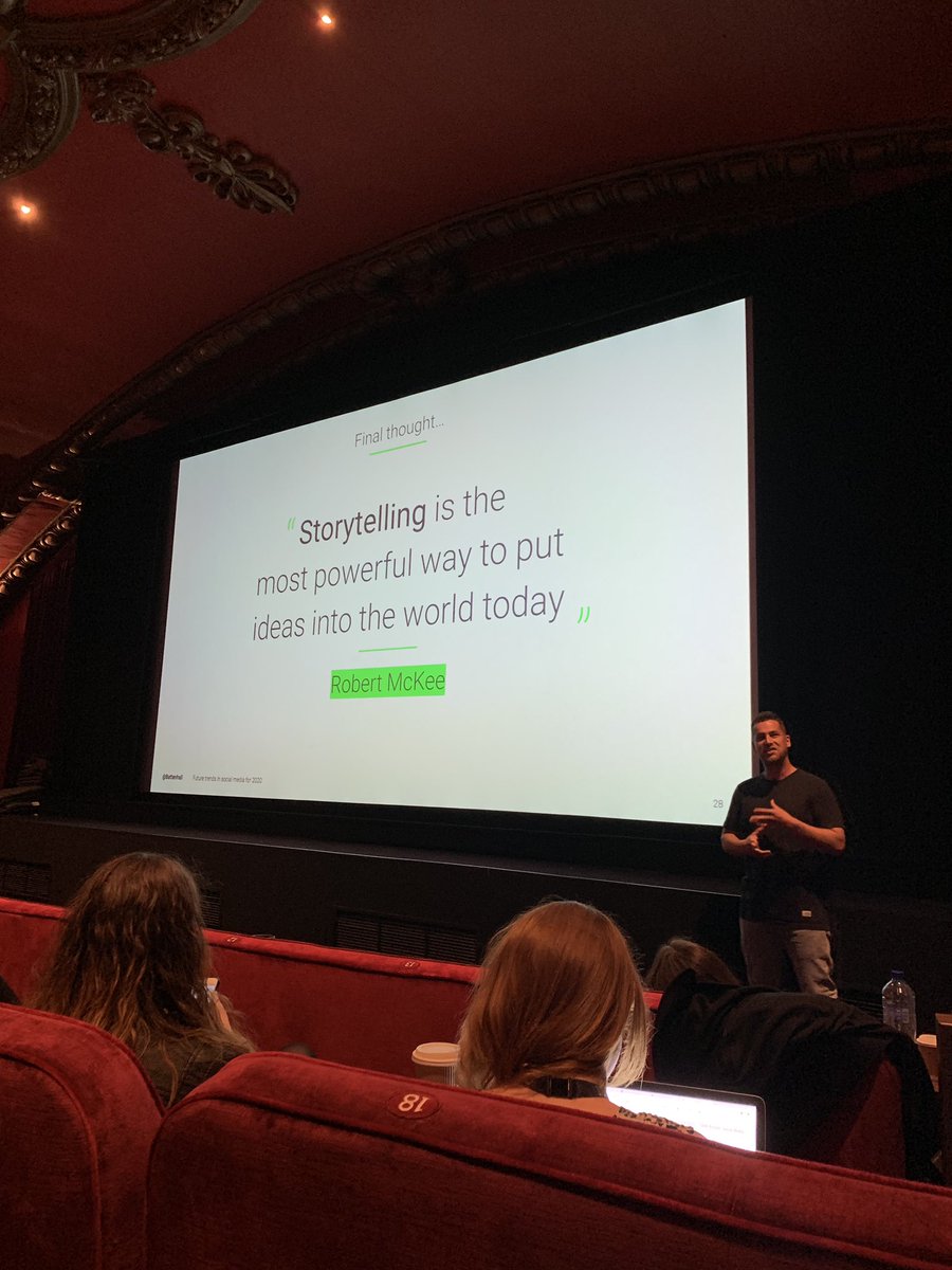 <a href="/battenhall/">Battenhall</a>’s <a href="/drewb/">Drew Benvie</a> presents the first of their predicted trends for 2020: stories! Looks like <a href="/socialmediaweek/">Social Media Week</a> saw this coming by making this year’s theme ‘storytelling’ 😏 #SMWBristol