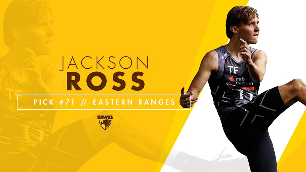HawkMan1989's tweet photo. I truly think it’s time to unleash Jackson Ross, he with Lewis are the future of our forward line, let Gunston &amp; Breust guide them now, Ross is currently 2nd on the Goal Kicking ladder in the VFL. #Always @HawthornFC #AFL https://t.co/A7N9wU0ubV