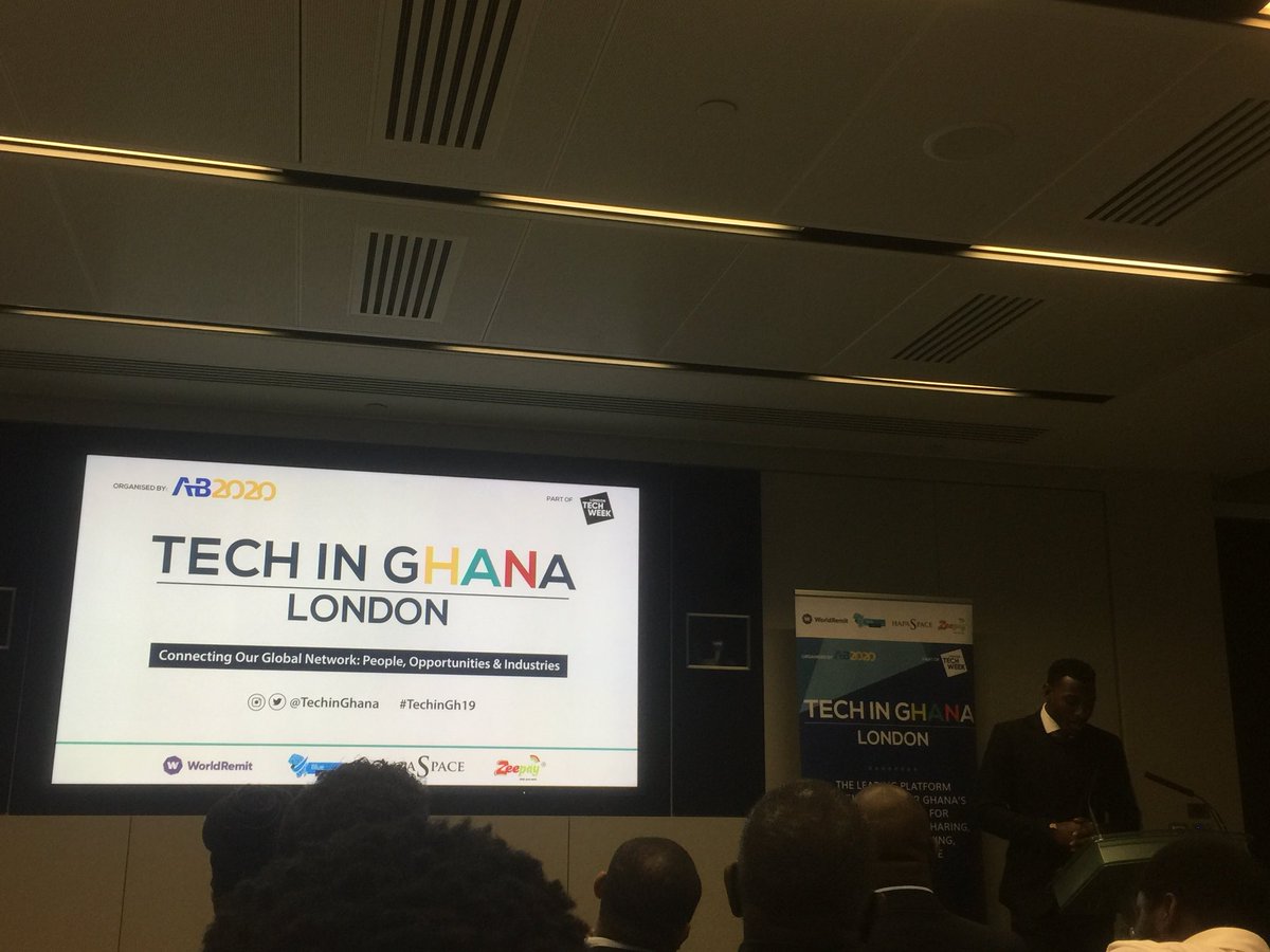 luweezar's tweet photo. @TechInGhana #conference in #London https://t.co/3UgB9eh2VZ