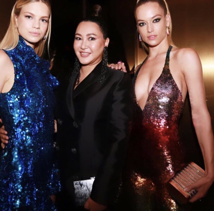 VSPINK_JPN's tweet photo. #NEW @TheHannahFerg & @NadineLeopold for #CFDAAwards #cfda2019 in NY🗽 https://t.co/77cEO7s7XO