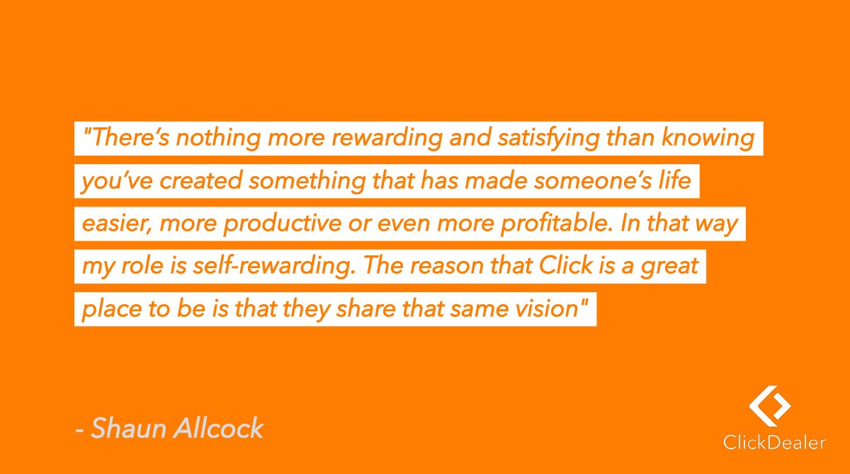 ClickDealerLTD's tweet photo. If you're not up to date with our latest episode of #MeetTheClickers, you can read it here 👇https://t.co/hgy7ynHcrp
#MondayMotivation #QuoteOfTheDay #Rewarding #DoWhatMakesYouHappy #ClickDealer https://t.co/z7LV0gX5dJ