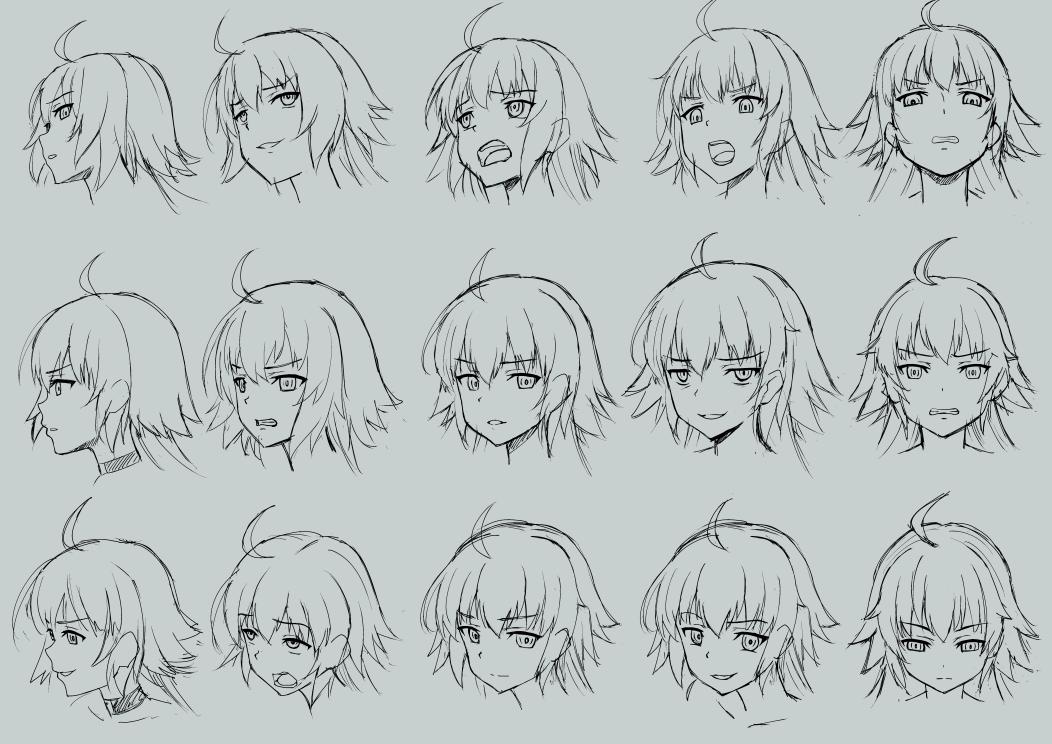 とりあえず自分用資料が完成。
本文中はアへ顔とかアクメ顔ばっかりになるだろうから
この資料で描いた表情はほとんど使わないだろうけど。
今回はおっぱいと下半身重量マシマシの作画になるよう意識して描いて行こうと思っとります。 