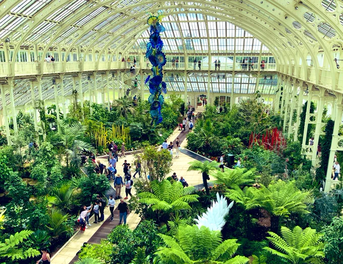 世界遺産のKew Gardens。「ふーん庭か」くらいに思っていたら異世界感が凄くて物凄く楽しかったので見て〜! 