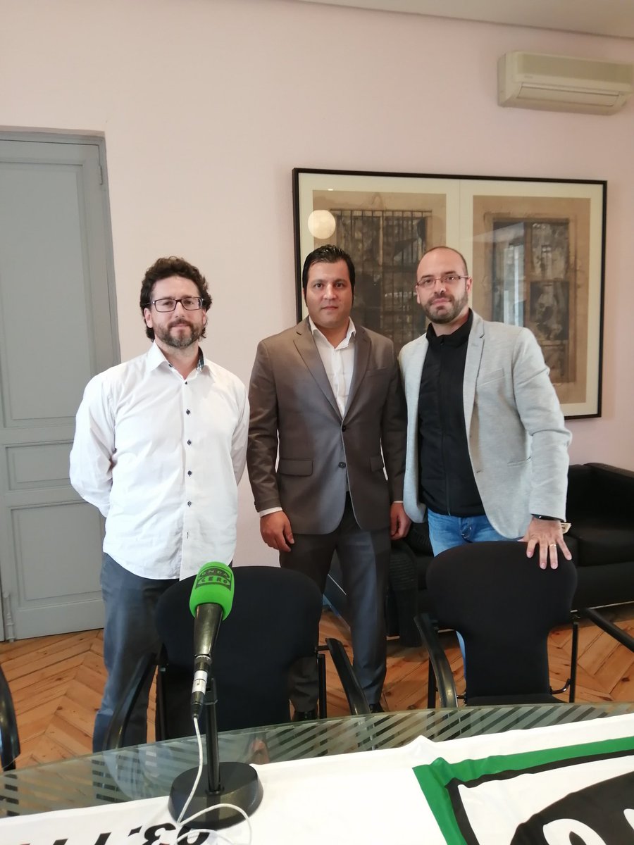 Mesa redonda sobre #arquitectura sostenible: #Ahorro, #Tecnología y #Salud. Intervienen: Rubén Sastre Rubio, Alberto Ferradás y Jorge Ortega desde Colegio Oficial de #Arquitectos de Segovia #MASSEGOVIA <a href="/massegovia2019/">MASSegovia</a>  <a href="/COACYLESEGOVIA/">COASegovia</a> <a href="/ocsegovia/">ONDA CERO SEGOVIA</a>