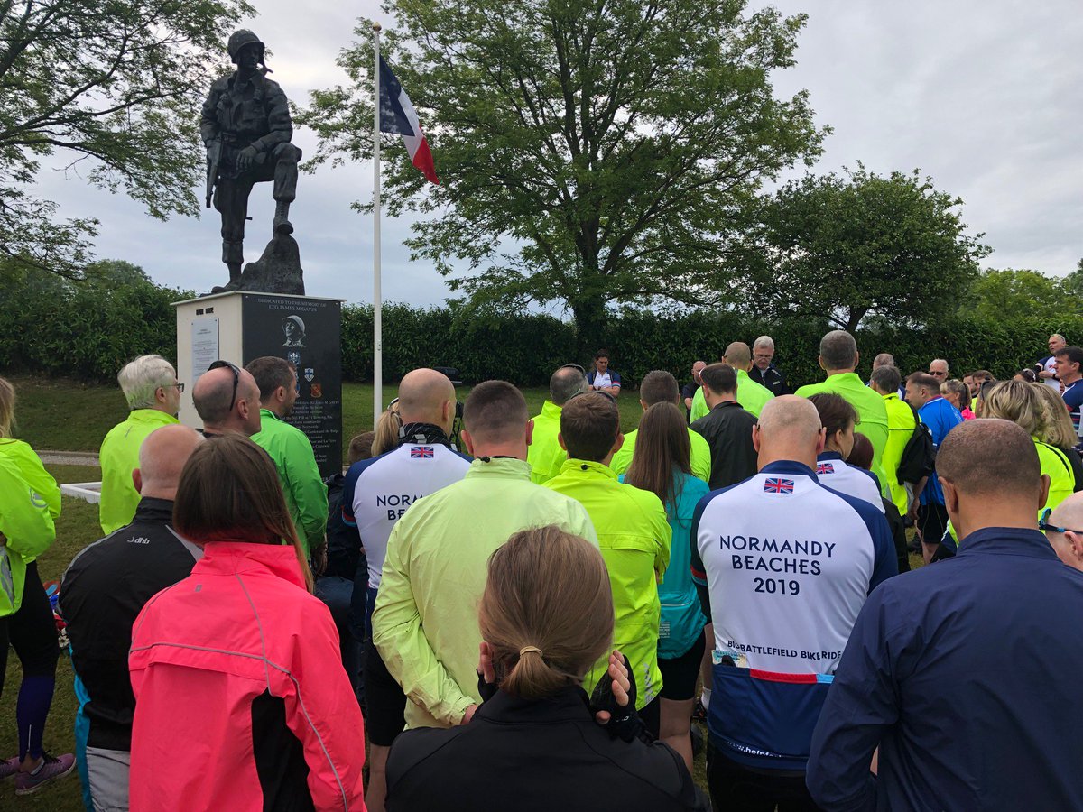 AdfieldGroup's tweet photo. It's day one of the @HelpforHeroes #BBBR19! Directors Ian and Paul have taken on the challenge along with their team to ride 400 miles across Northern France. Read more about their story: https://t.co/yVvSFMfMQZ #ProudToSupport #BigBattlefieldBikeRide https://t.co/uarAn0JoYs