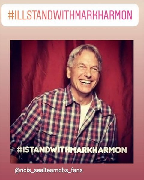 #IStandWithMarkHarmon 
@FloydVale <a href="/KH7_cro/">Karla_NCIS</a> <a href="/lillithtauri/">Michaela</a> 
<a href="/PauleyP/">Pauley Perrette</a> stop saying bad things about him we know you lie