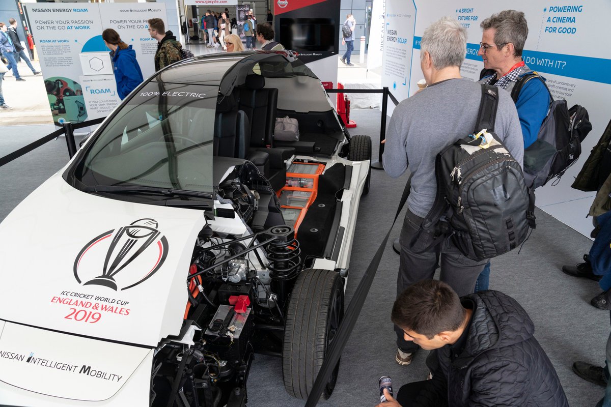 Another fantastic event this weekend at #FullyChargedLIVE showcasing the #NissanLEAF and all things electric! 🔋🔋🔋