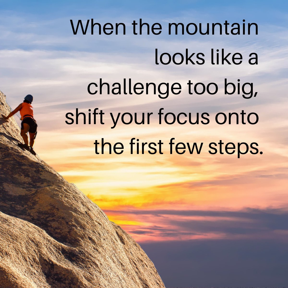 When a challenge seems daunting, rather than looking at the end result or the big picture, break a task down into small, structured chunks. Taking the first few steps will always be easier. 😊
dt-training.co.uk/schedule-a-fre…