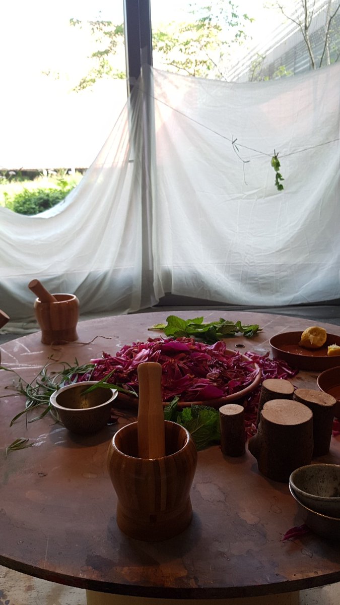 lucyturnerwhit's tweet photo. Today's #earlyyearsatelier... a #nature theme. Come along and mix, crush, stir and concoct your own potions. Its a beautiful #multisensory experience with petals, leaves, herbs and spices &amp; fruit. It smells delicious. Drop in today anytime between 10am &amp; 3pm #earlyyearsmondays https://t.co/nHOj1ZOFdm