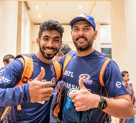 Jaspritbumrah93's tweet photo. You've been a constant source of support and inspiration with countless memories and countless hearts won. 🙏🏻 Congratulations on your glorious career and all the best Yuvi paa! 🏆 @YUVSTRONG12 https://t.co/YngoxWiCOg